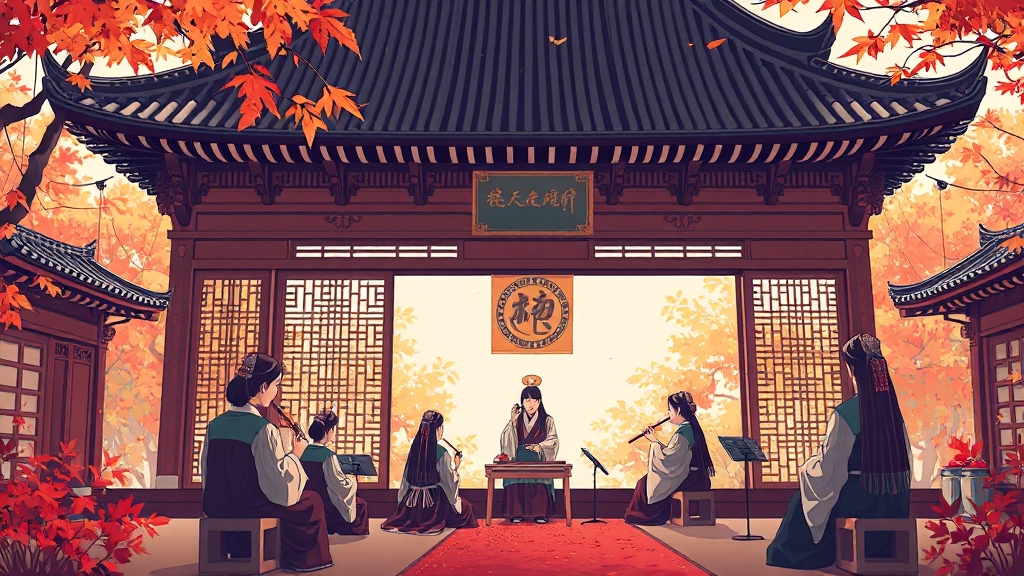 2025 궁중문화축전 (illustration 스타일)
