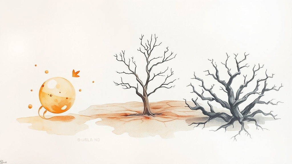 소변 냄새로 알 수 있는 건강 상태 (watercolor 스타일)