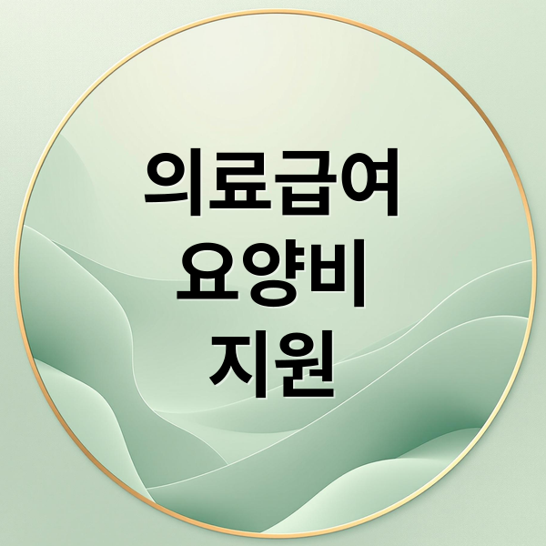 의료급여
요양비
지원 (의료급여 요양비 지원)