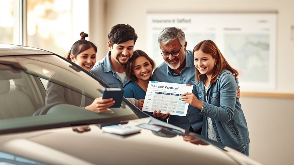 다이렉트 보험료 계산 꿀팁 (realistic 스타일)