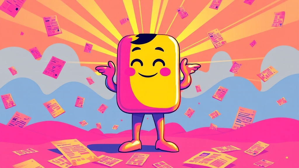 네이버 전자문서 세금 신고란? (popart 스타일)
