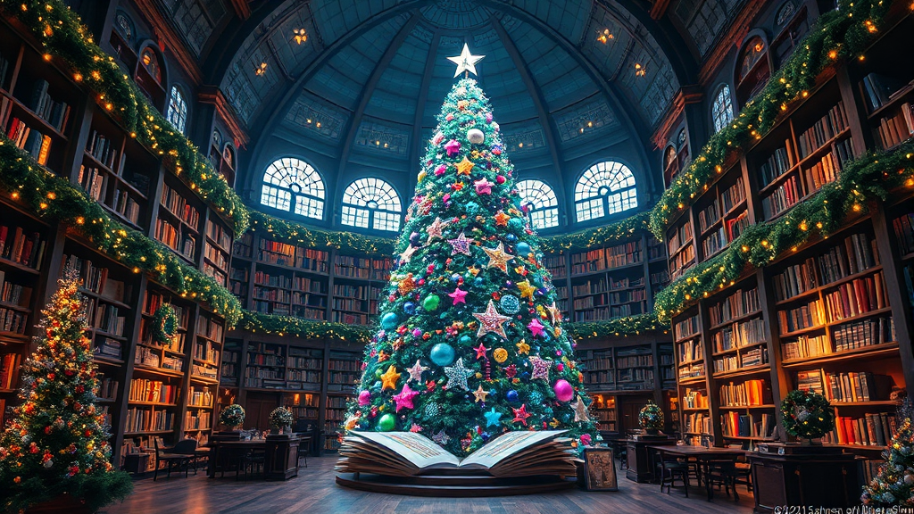 별마당 트리: 개요 및 특징 (realistic 스타일)