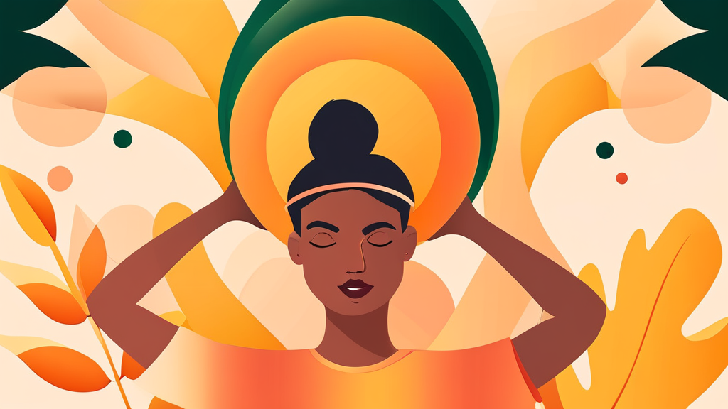 훌라후프 운동의 장점과 주의점 (illustration 스타일)