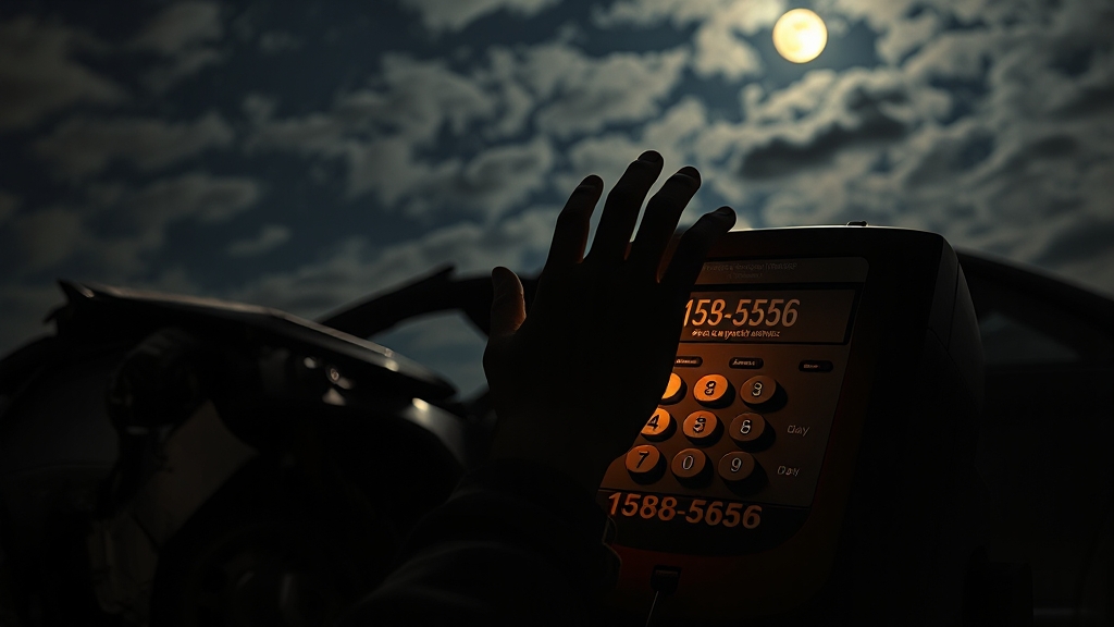 긴급출동 서비스 활용법 (realistic 스타일)