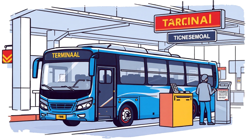 오프라인 취소, 터미널에서! (illustration 스타일)