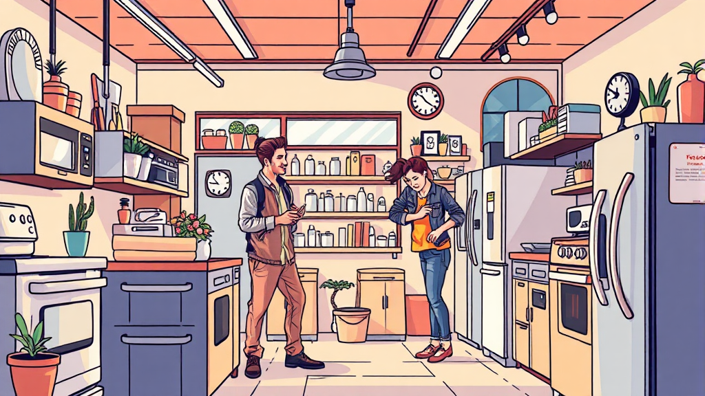 소상공인 지원 내용 및 금액 (illustration 스타일)