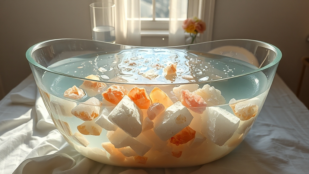 미네랄 소금이란? (realistic 스타일)