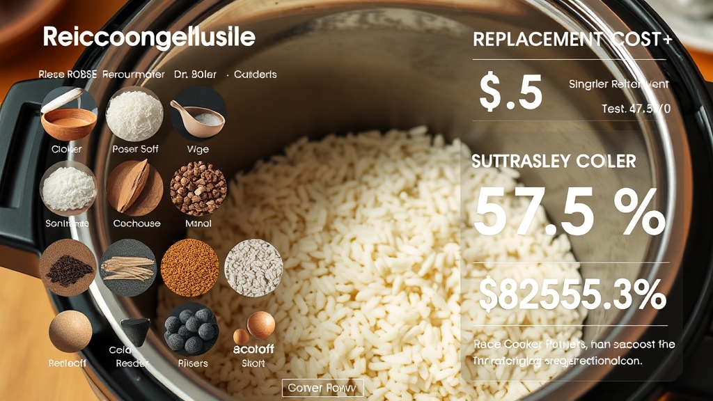 내솥 교체 시, 무엇을 고려해야 할까요? (realistic 스타일)