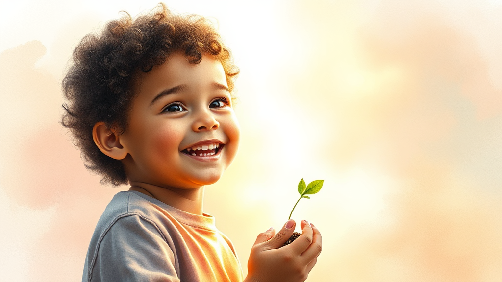 디딤씨앗통장, 희망의 시작 (watercolor 스타일)