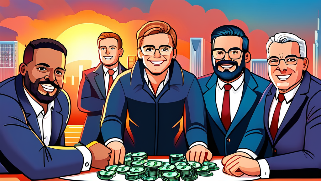 미국 배당 ETF: 달러 용돈 받는 기분, 환율 전략부터 절세까지 A to Z 8 장기 투자 관점에서 본 미국 배당 ETF의 안정성과 전망 (cartoon 스타일)