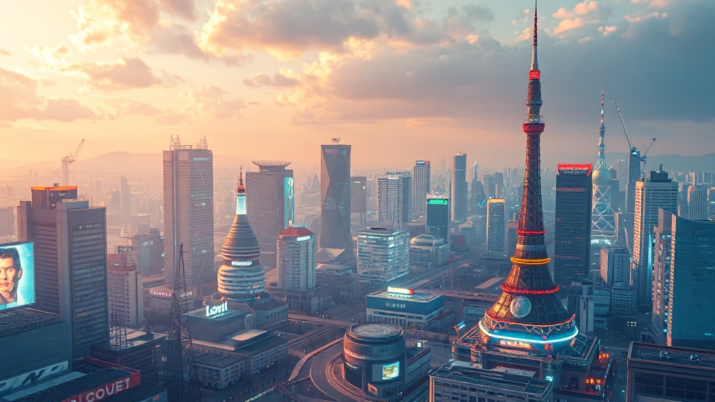 클로드 AI, 한국 시장 현황은? (realistic 스타일)