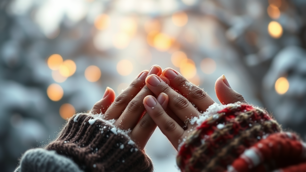 사랑ON 난방비 지원 (realistic 스타일)