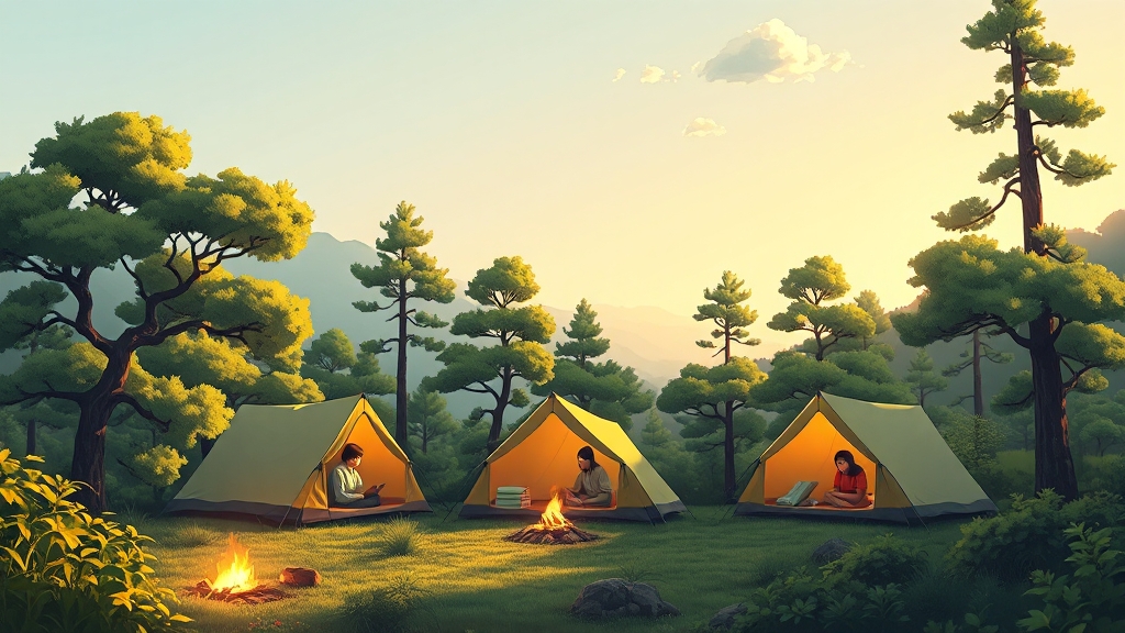 인기 사이트, 어디가 좋을까? 🏕️ (illustration 스타일)