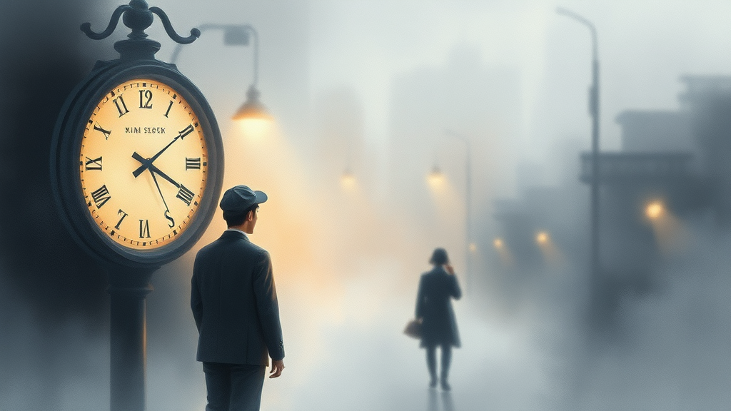 김선호 입장 발표와 활동 중단 (watercolor 스타일)