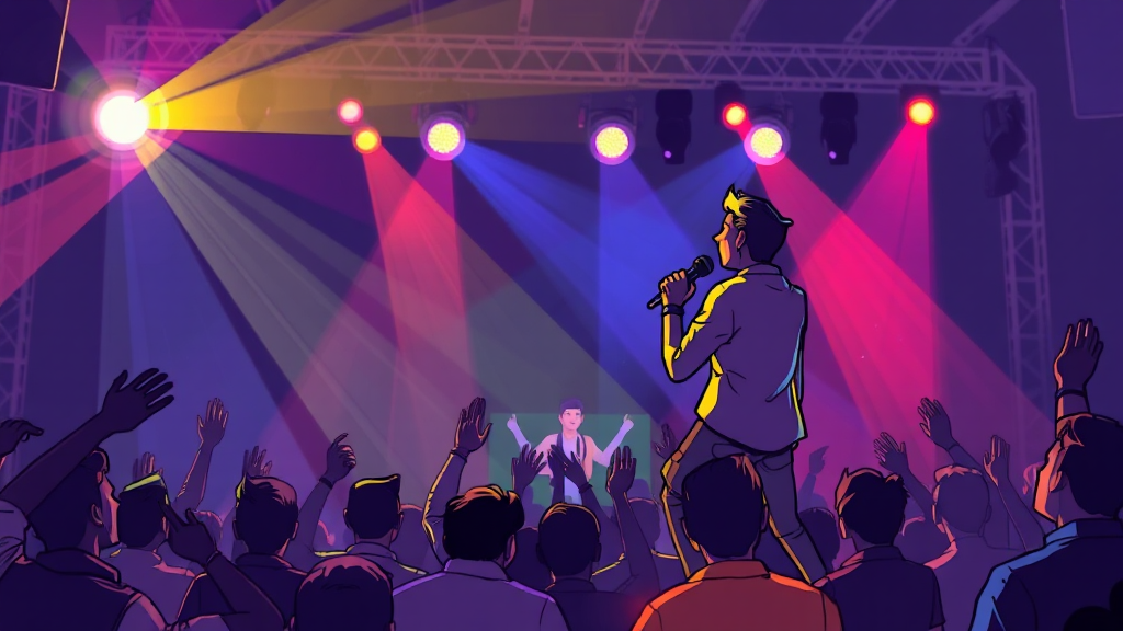 출연진 라인업 상세 (cartoon 스타일)