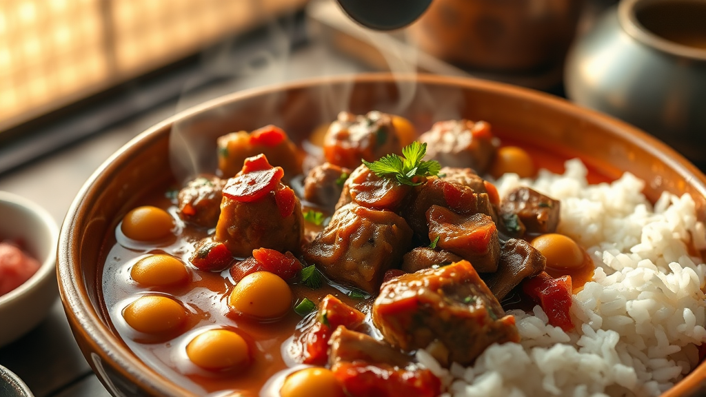 병아리콩 비지찌개 끓이는 법 (realistic 스타일)