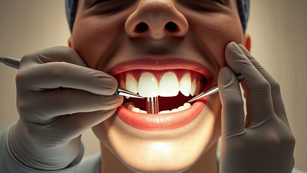 임플란트 수명, 뭐가 중요할까? (illustration 스타일)