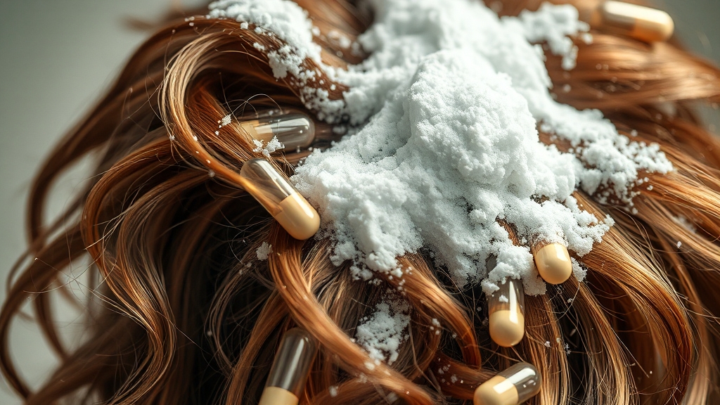 탈모 완화, 정말 효과 있을까? (realistic 스타일)