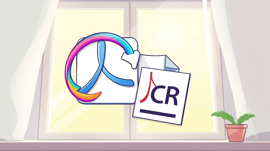 Adobe Acrobat 활용법 (cartoon 스타일)