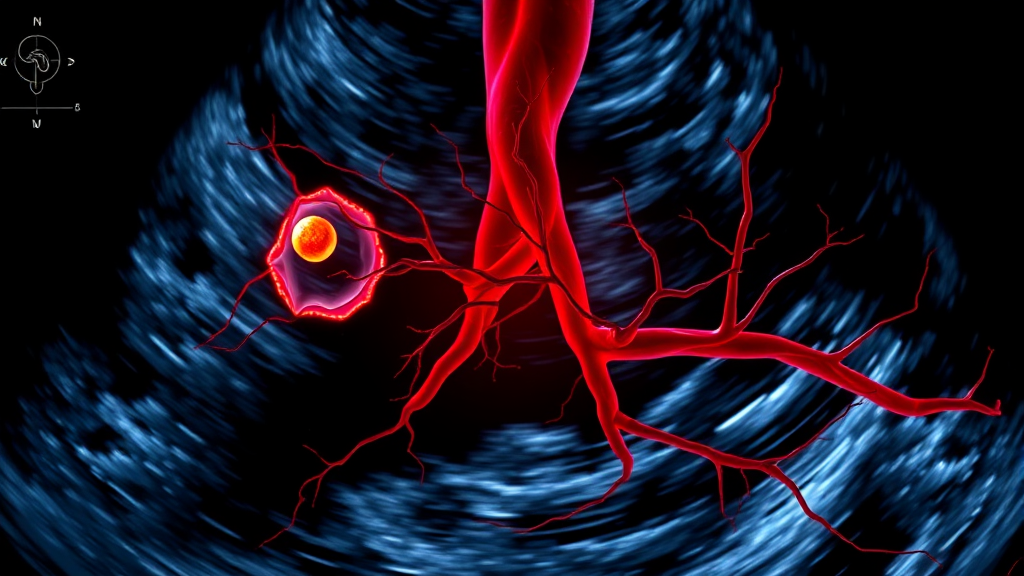 경동맥 초음파 검사 결과 해석 (realistic 스타일)