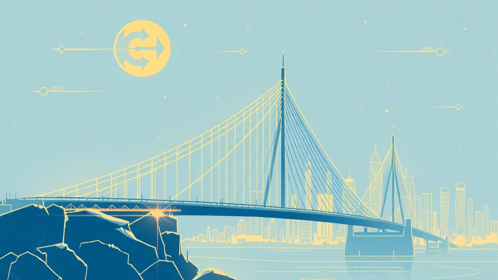 체인링크 파트너십 및 강점 (illustration 스타일)