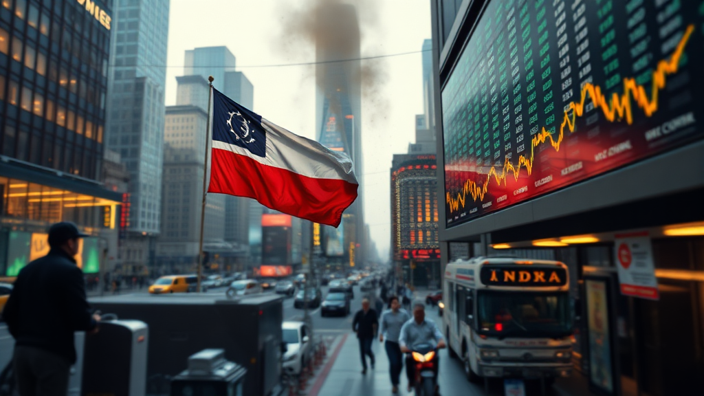 미국 증시 급락, 그 이유는 무엇일까요? (realistic 스타일)