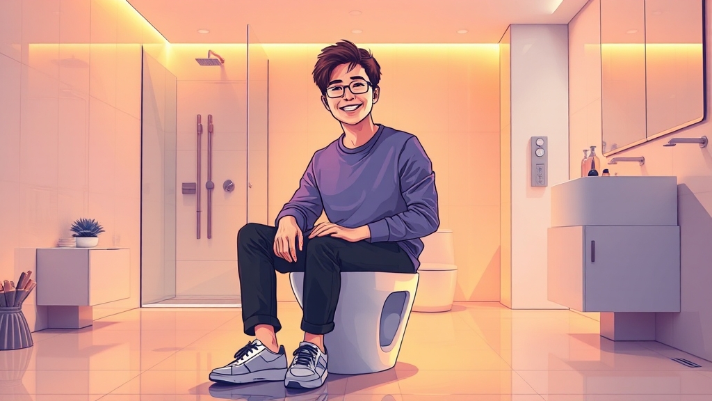 윤시윤의 고백: 단칸방 시절과 결벽증 (illustration 스타일)