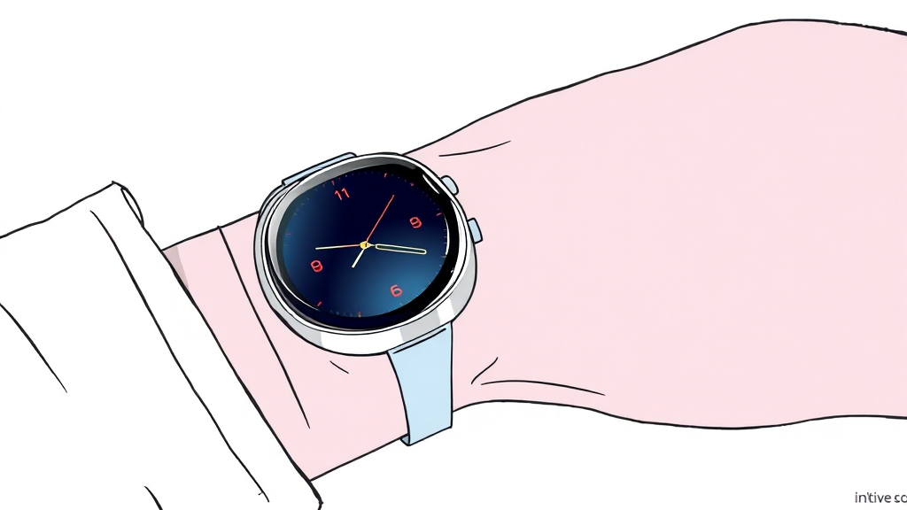레드미 워치 5 첫인상 (illustration 스타일)