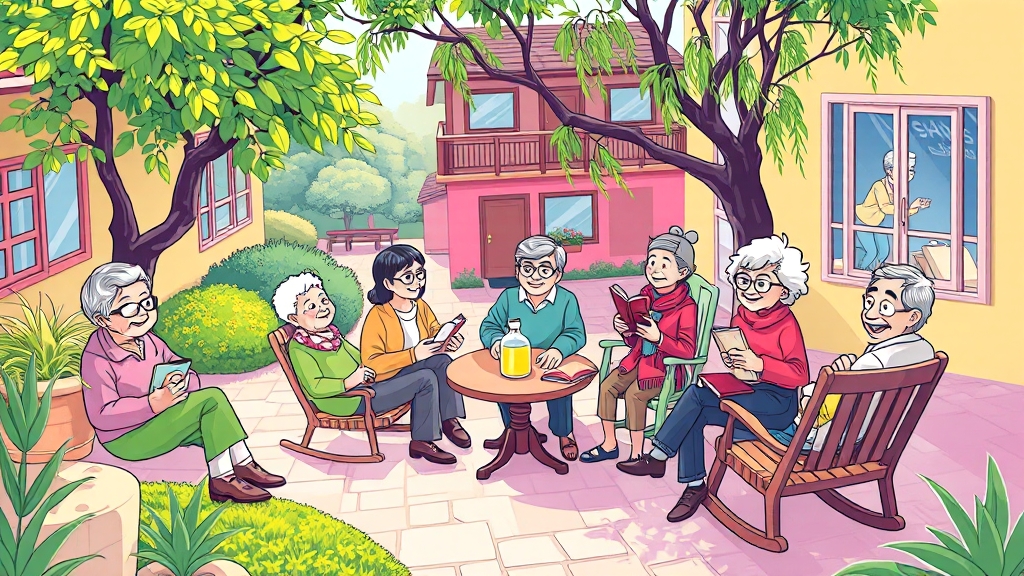 행복캠퍼스, 어떤 곳? (cartoon 스타일)