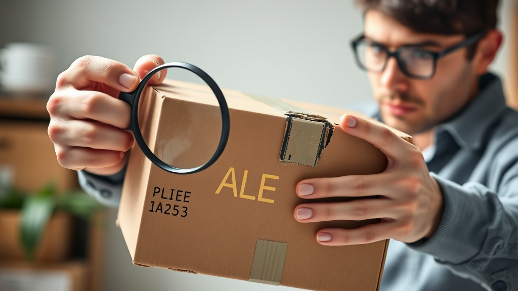 배송 지연 및 문제 발생 시 대처 (realistic 스타일)