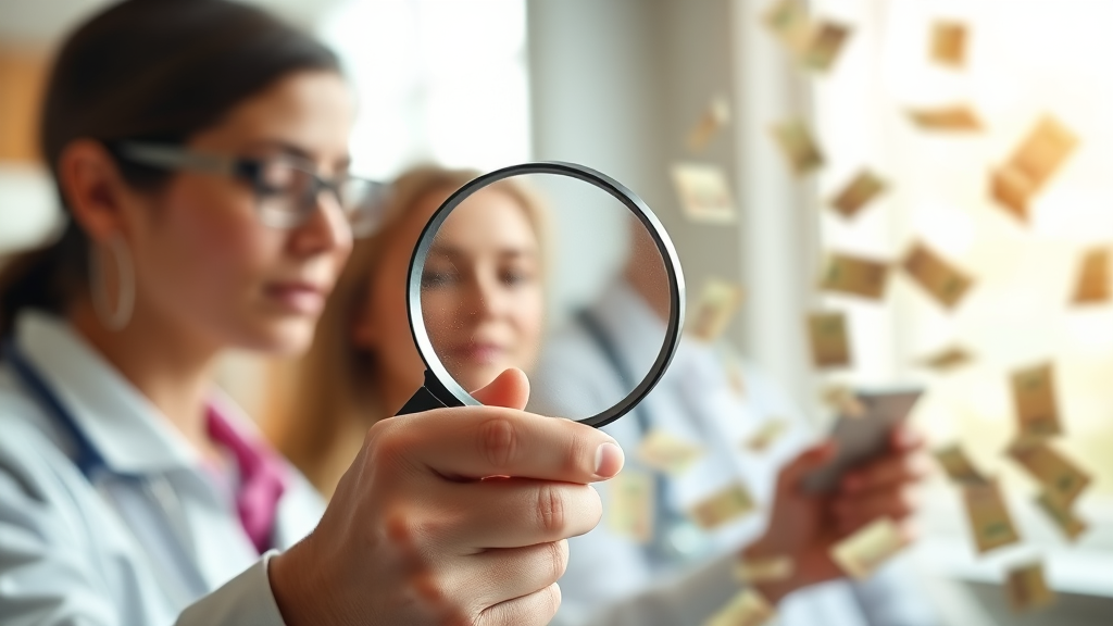 병원비 환급 제도란? (realistic 스타일)