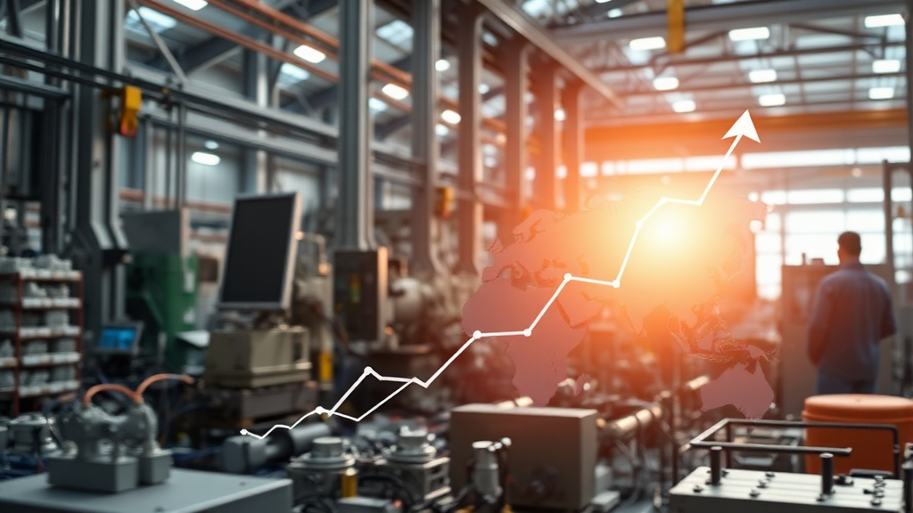 미래 성장 동력 및 실적 전망 (realistic 스타일)