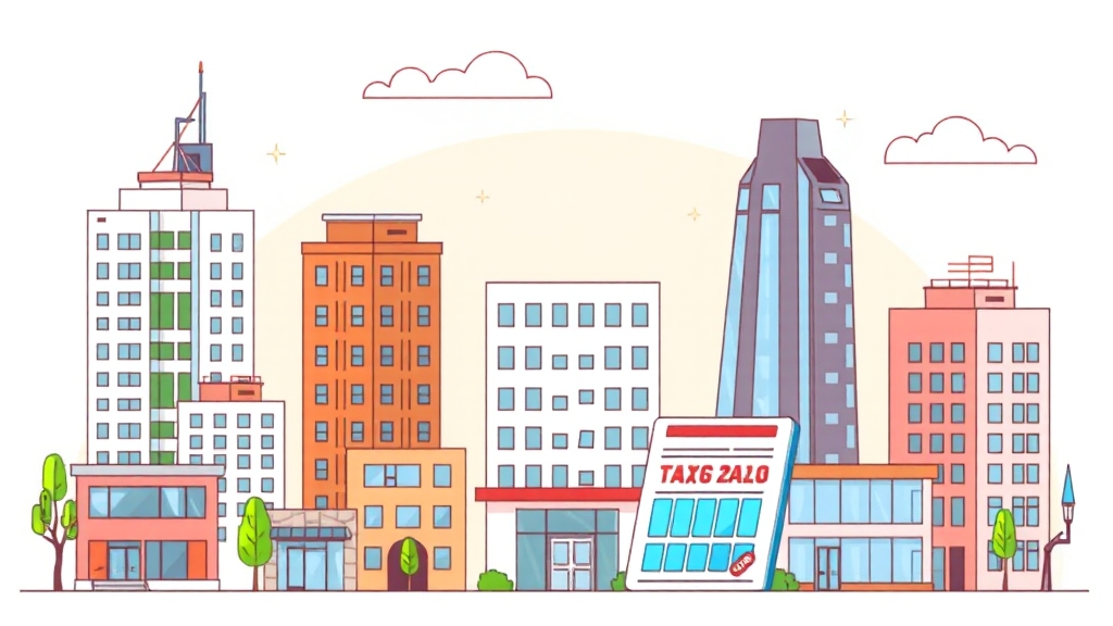 부동산 월세 투자 시 고려 사항 (illustration 스타일)