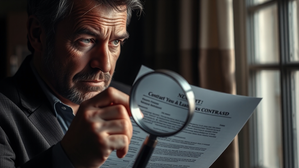 전세사기 유형 및 식별 (realistic 스타일)