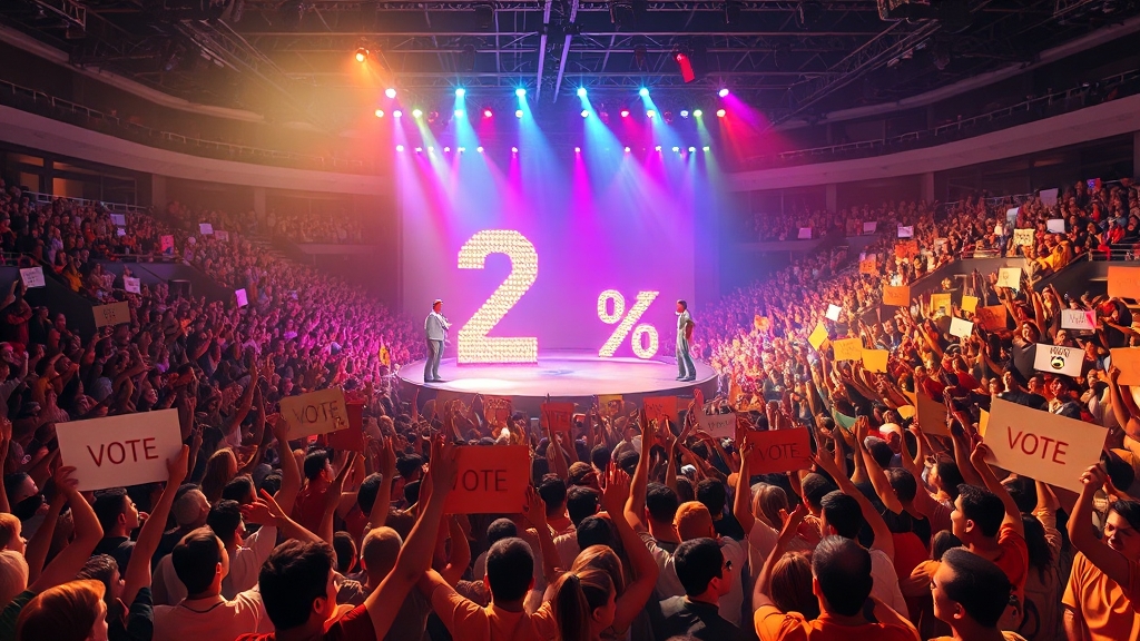 팬덤의 역할 (realistic 스타일)