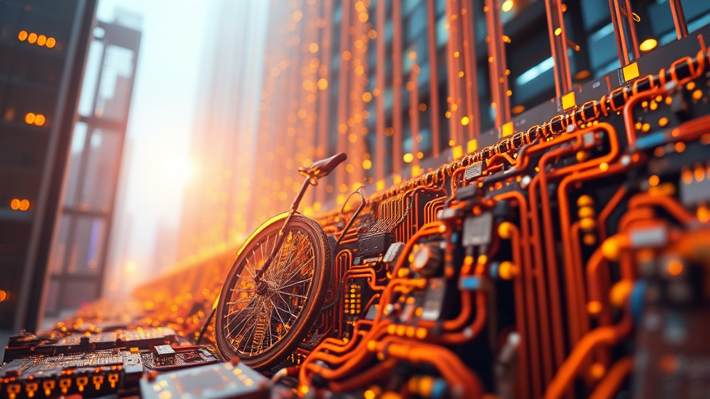 반도체 슈퍼사이클: 삼성전자 주가 상승의 핵심 동력 (realistic 스타일)