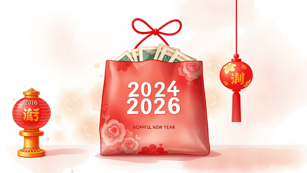 2026 설날 신권 교환 한도 및 유의사항 (watercolor 스타일)