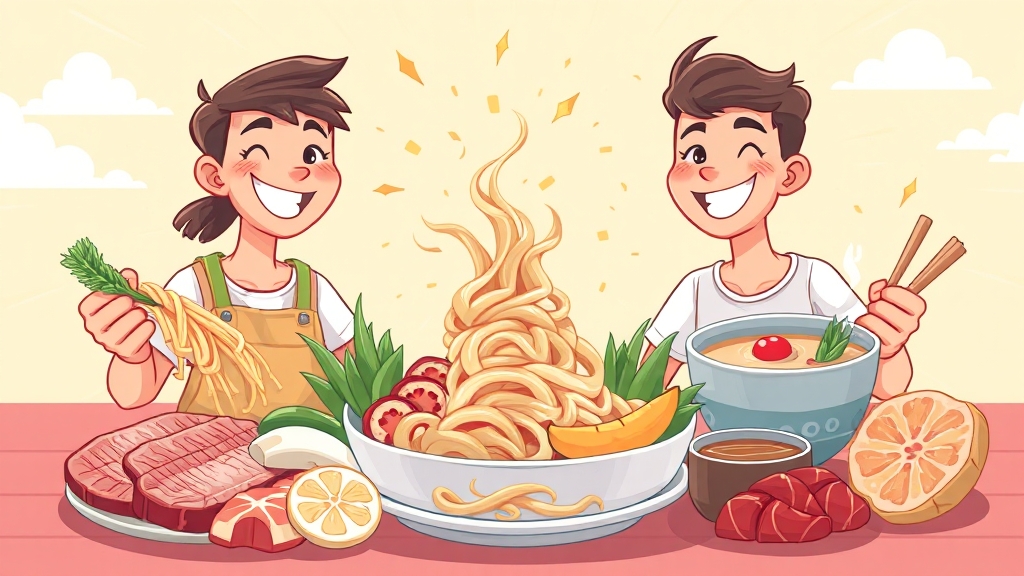 삼계탕 말고 뭐 먹지? (cartoon 스타일)
