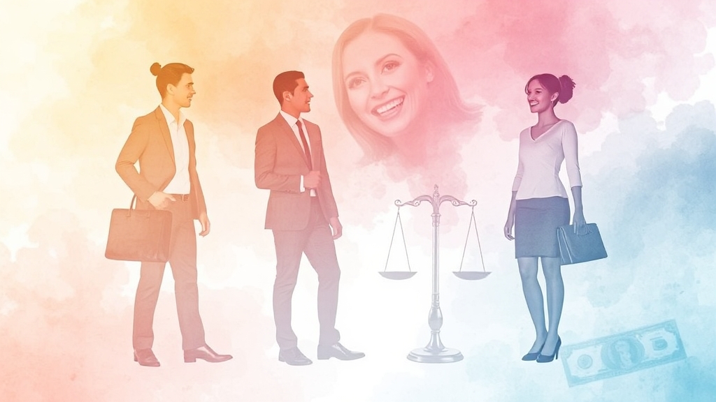 직업별 대출 조건 비교 (watercolor 스타일)