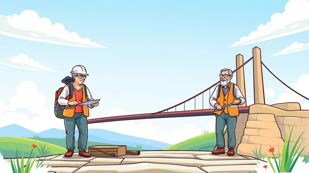 정년연장, 왜 필요할까? (illustration 스타일)