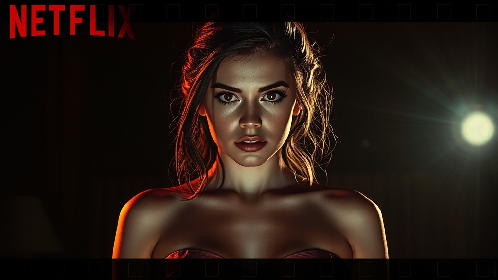 넷플릭스 주간 TOP 10 순위 (realistic 스타일)