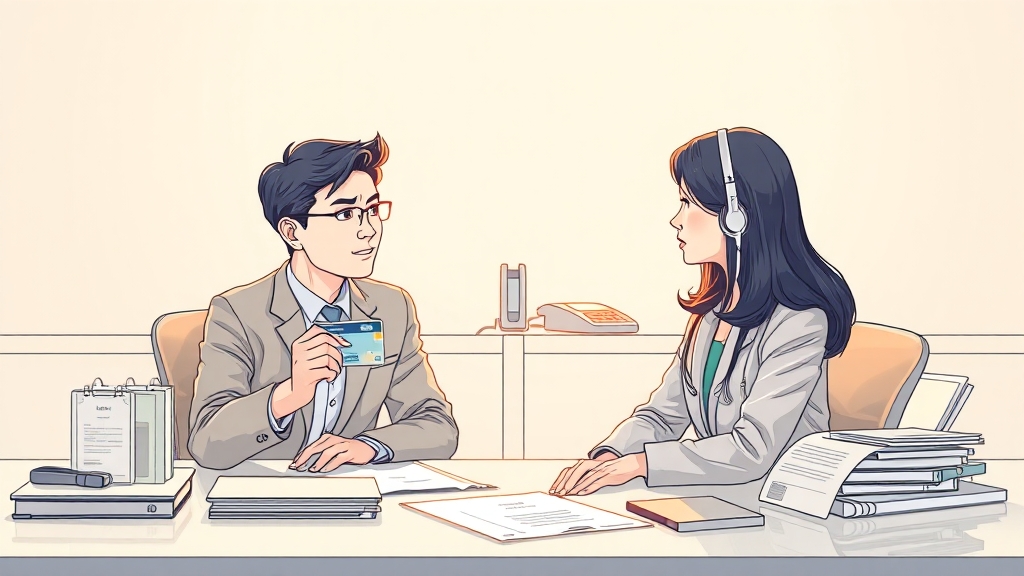 오프라인 신청, 이렇게 하세요! (illustration 스타일)