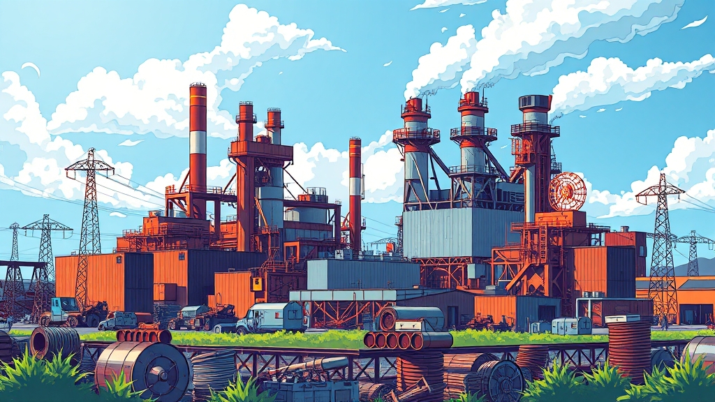 뉴코 기업 개요 및 사업 분석 (illustration 스타일)