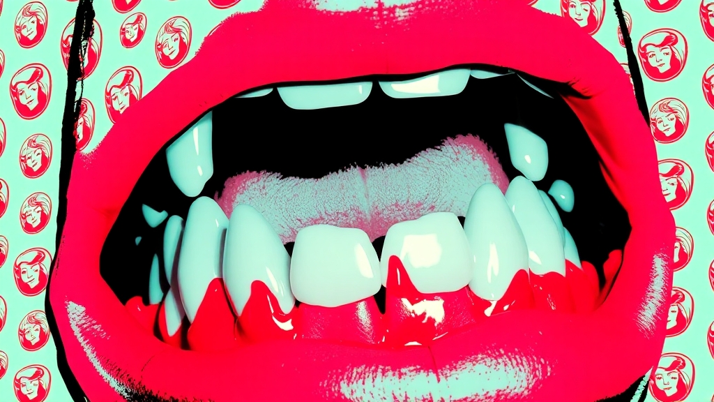 잇몸 부음, 출혈 시 약물 가이드 (popart 스타일)