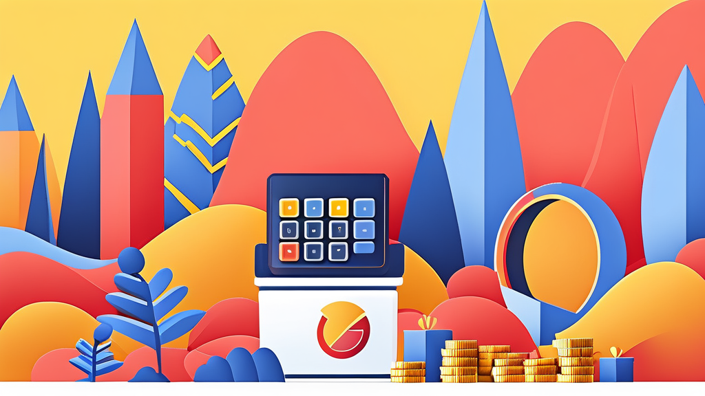 증여세 세율 구조와 계산 방식 (cartoon 스타일)