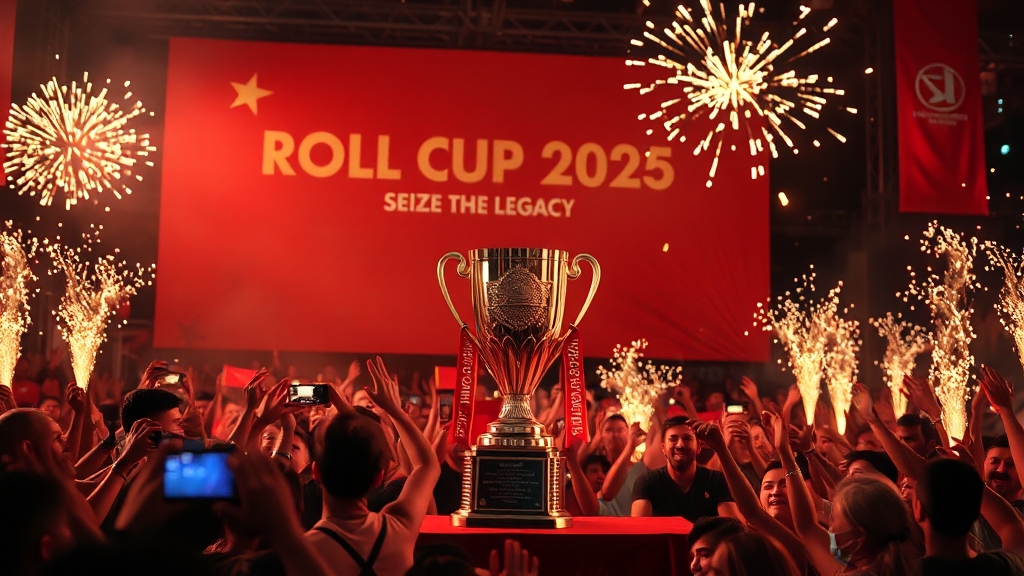 롤드컵 2025 개막 (realistic 스타일)