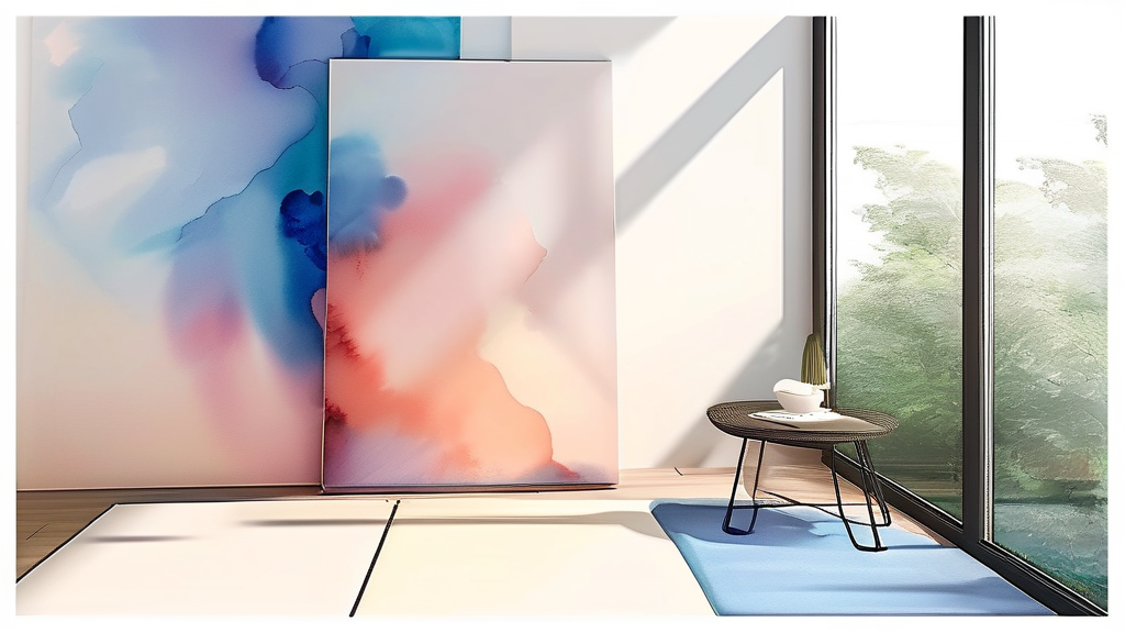 체험판 다운로드 및 설치: 한글 프로그램 직접 사용해보기 (watercolor 스타일)