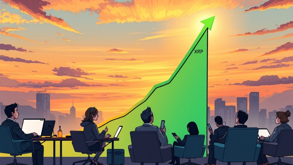 최근 리플(XRP) 시장 동향 분석 (cartoon 스타일)