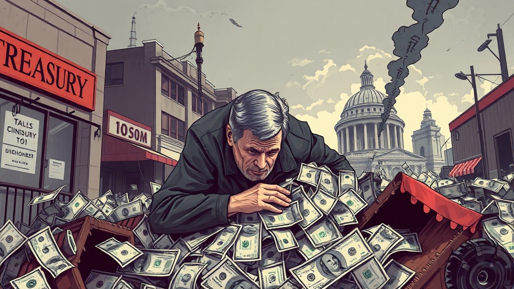 경제 미치는 영향 (illustration 스타일)