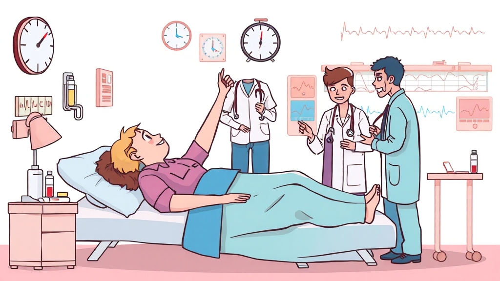 진단 및 검사 방법 (cartoon 스타일)